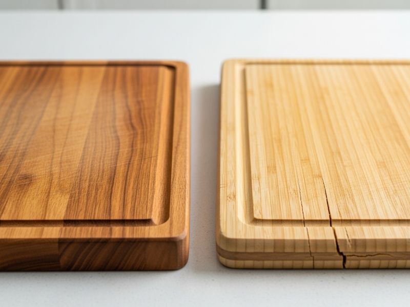 Acacia vs bamboo cutting board durability