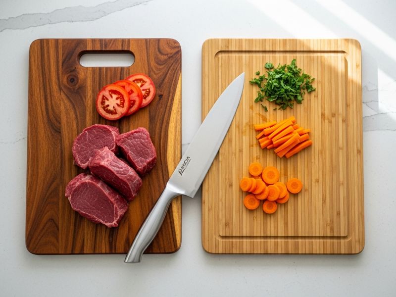 Acacia vs bamboo cutting board