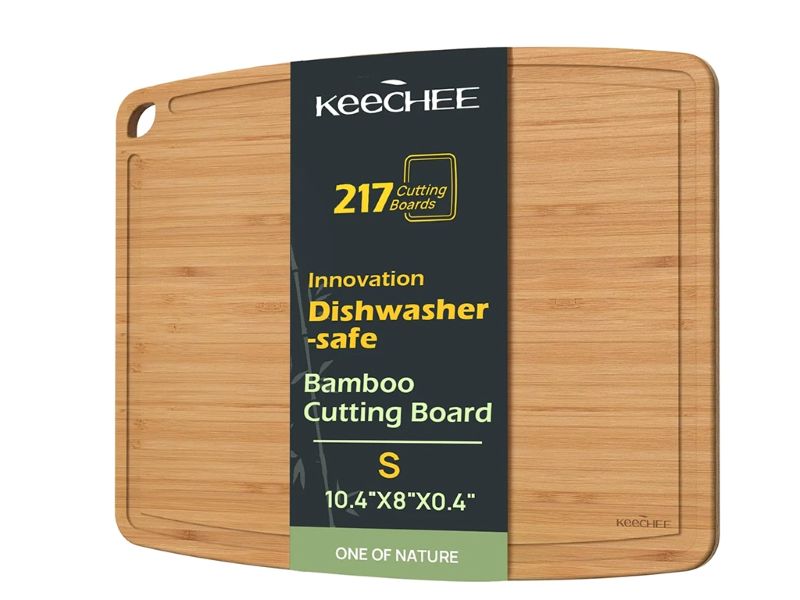 Carbonized bamboo cutting board