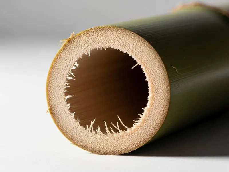 Bamboo material close-up