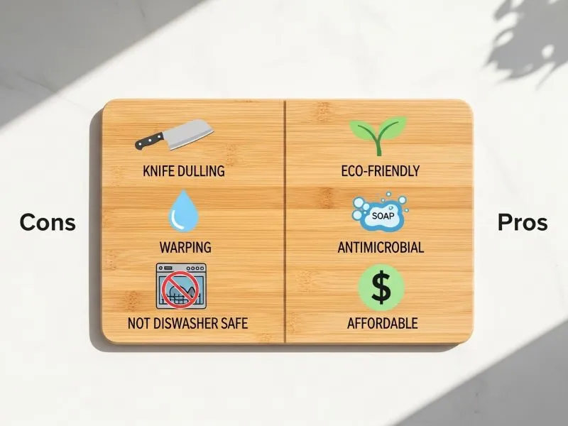 Bamboo cutting board pros cons