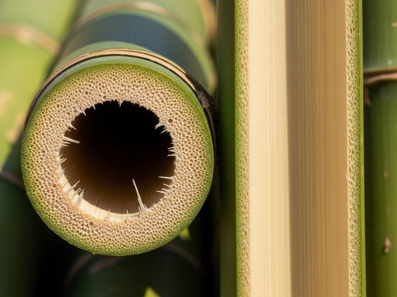 bamboo cutting board surface