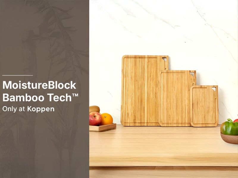 MoistureBlock bamboo cutting board