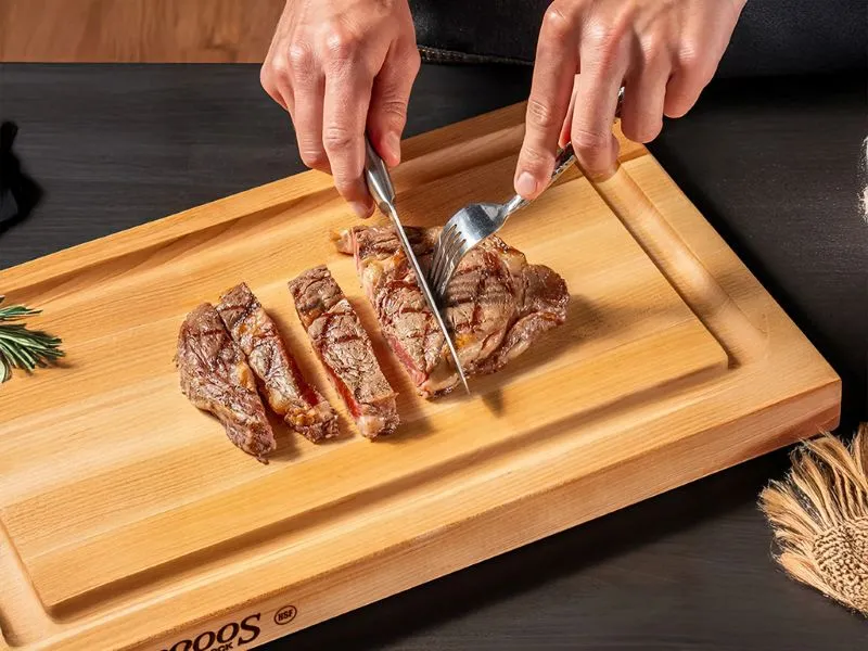 John Boos cherry wood cutting board