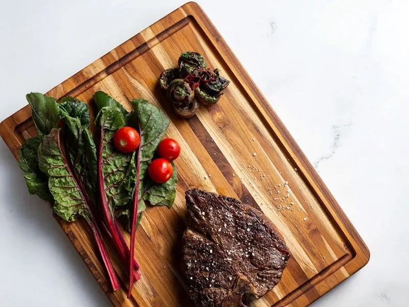 Teakhaus edge grain teak cutting board