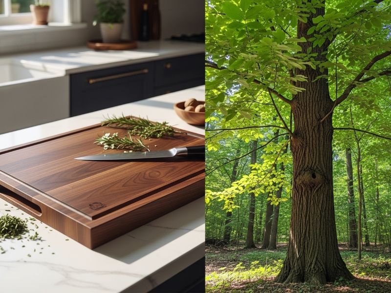 premium walnut cutting board