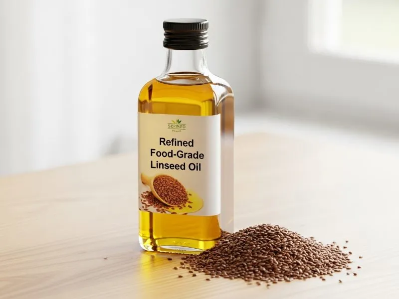 Food-grade linseed oil for cutting boards