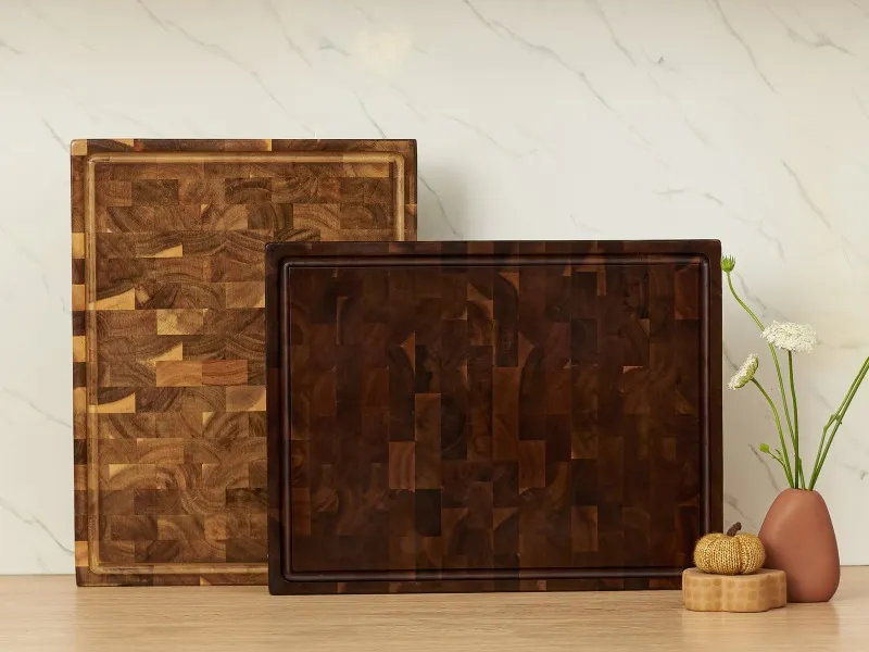 durable knife friendly end grain board