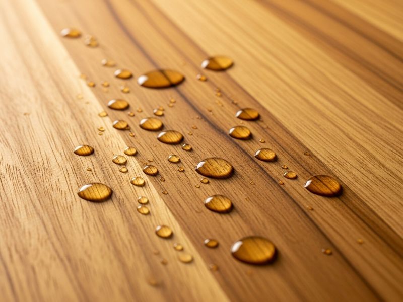 Teak cutting board care