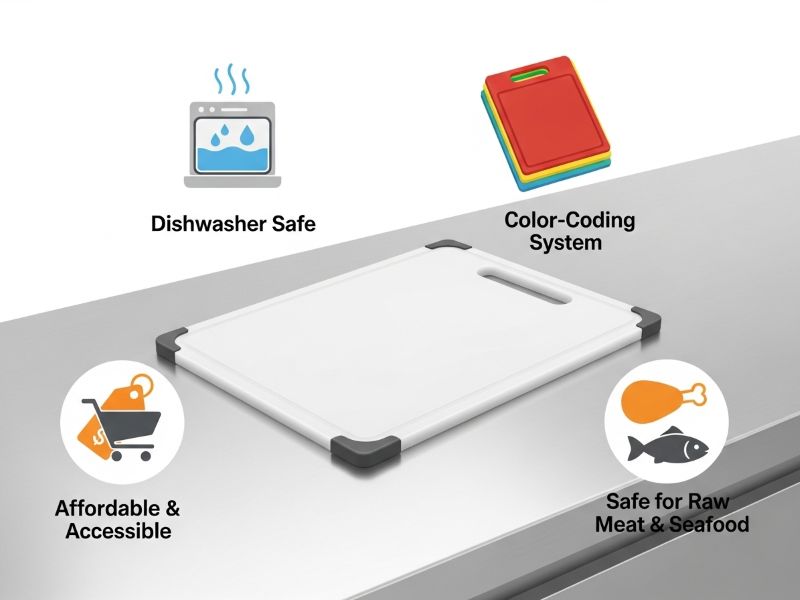 Plastic cutting board benefits