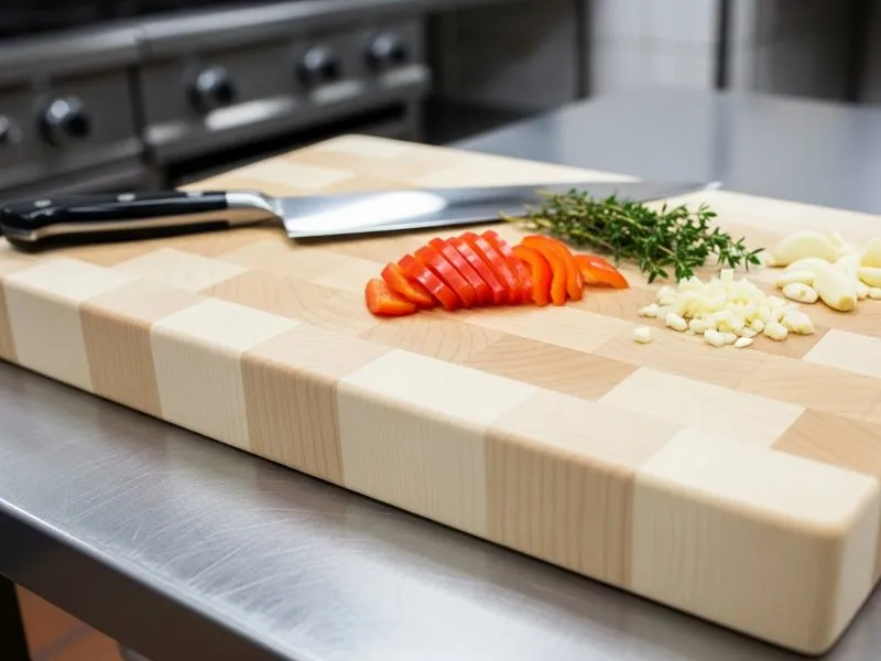 Maple cutting board professional grade