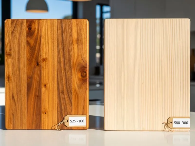 Acacia vs maple cutting board price