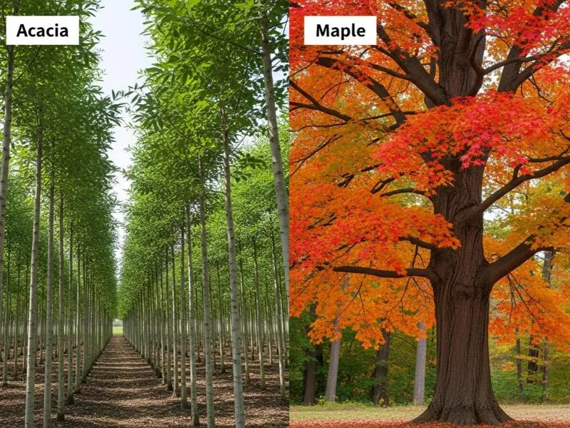 Acacia vs maple cutting board sustainability