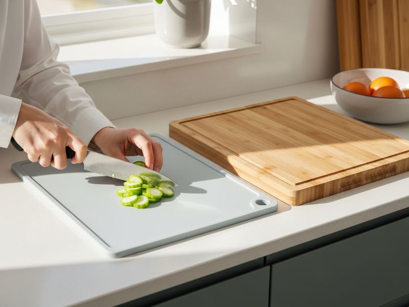lightweight silicone cutting board