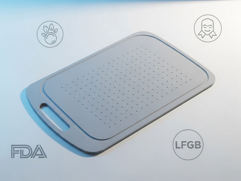 certified silicone cutting board