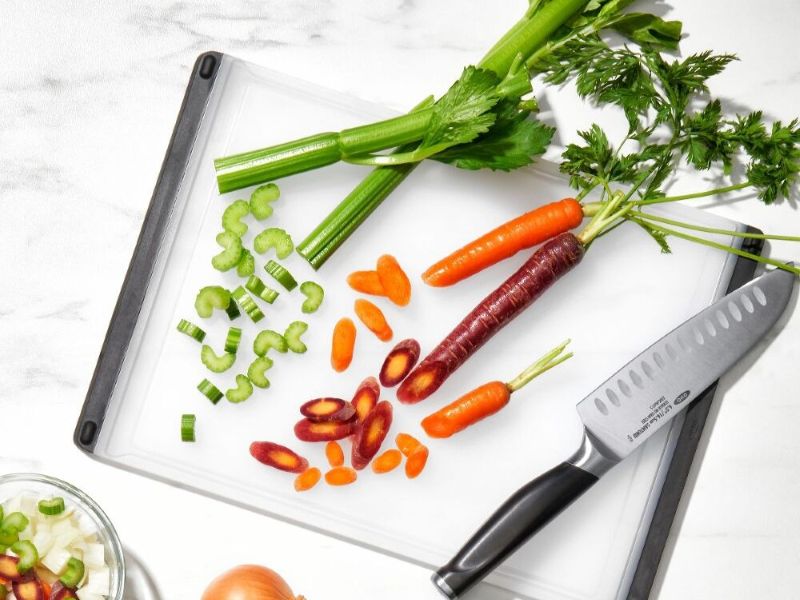OXO Good Grips plastic cutting board