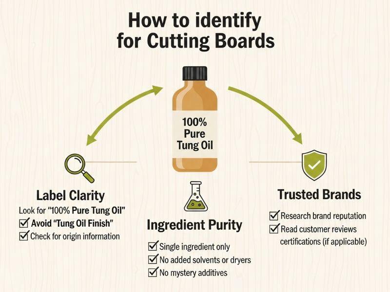 pure tung oil identification