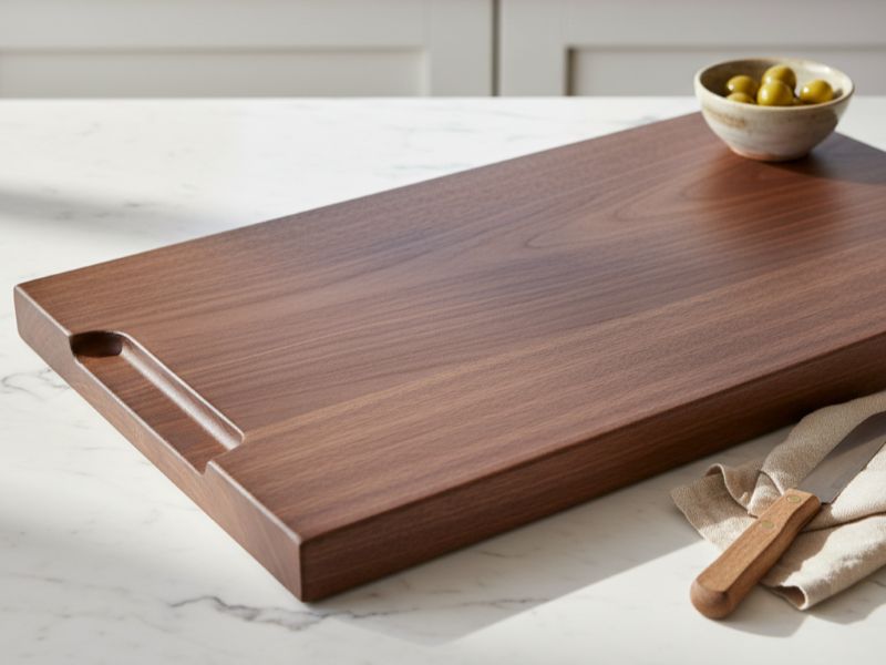 extra-thick wooden charcuterie board