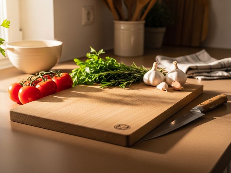 beech cutting board