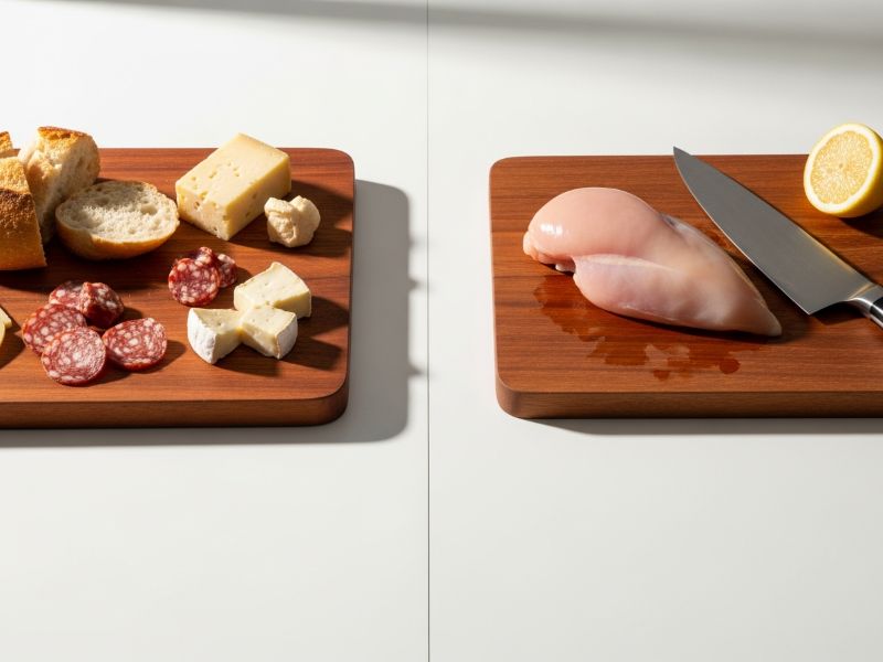 Mahogany cutting board usage guide