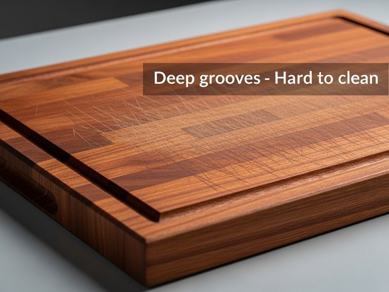 Mahogany cutting board drawbacks i