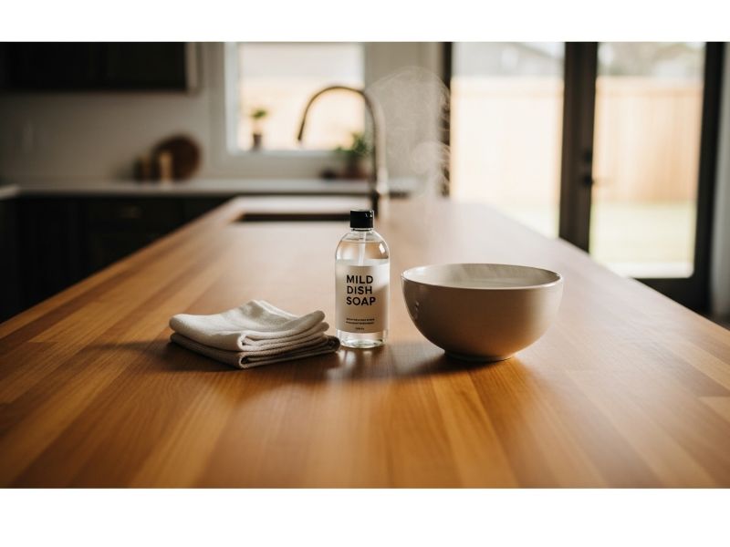 Caring for butcher block wood