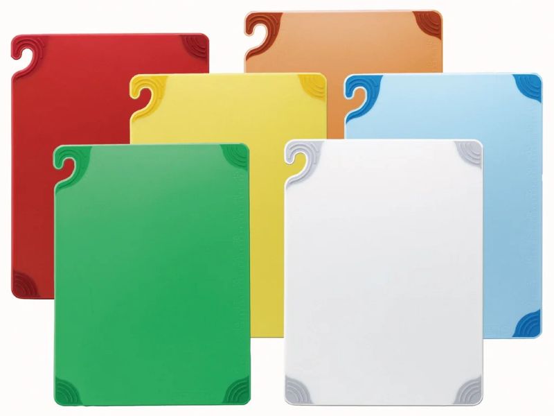 San Jamar Saf-T-Grip NSF certified cutting board