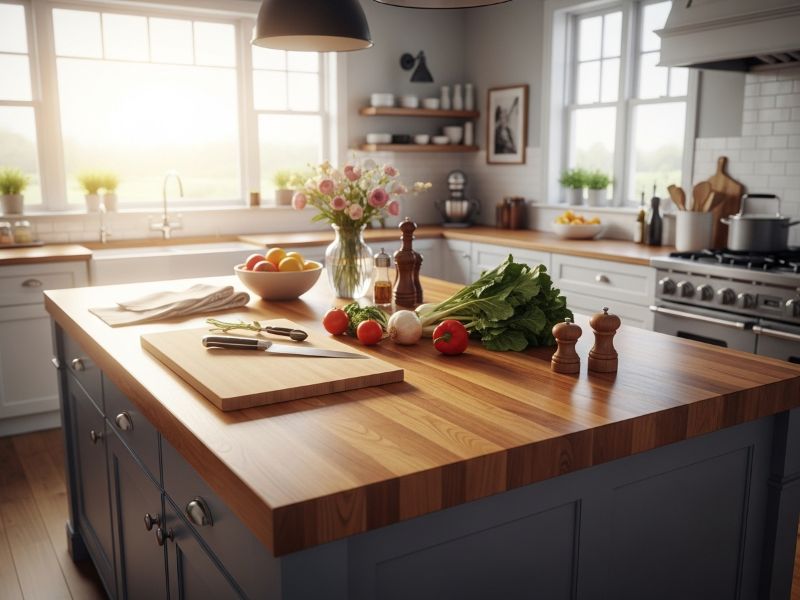 wood for a butcher block
