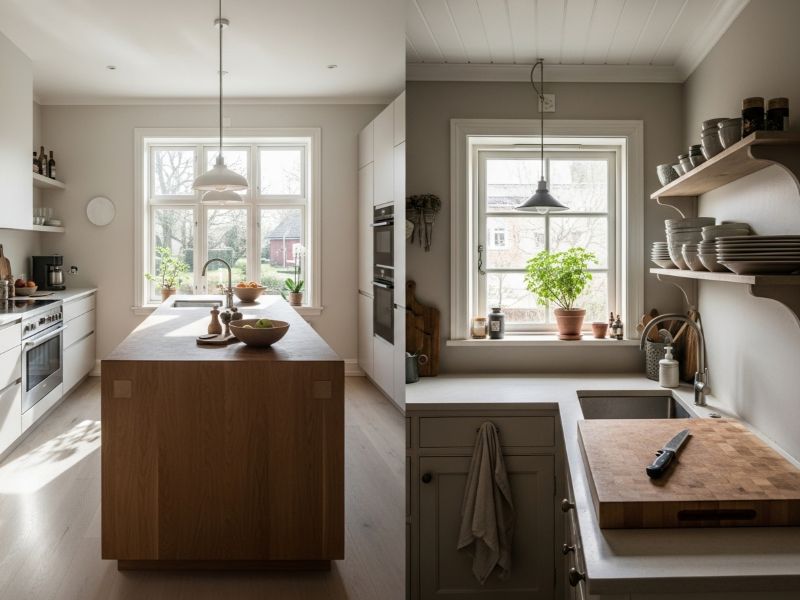 butcher block and cutting boards