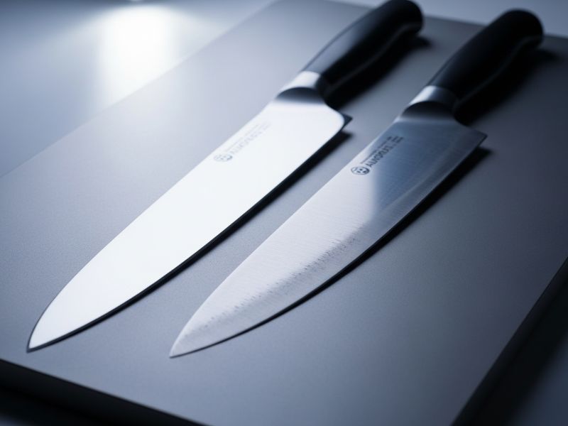 knife dulling on titanium board