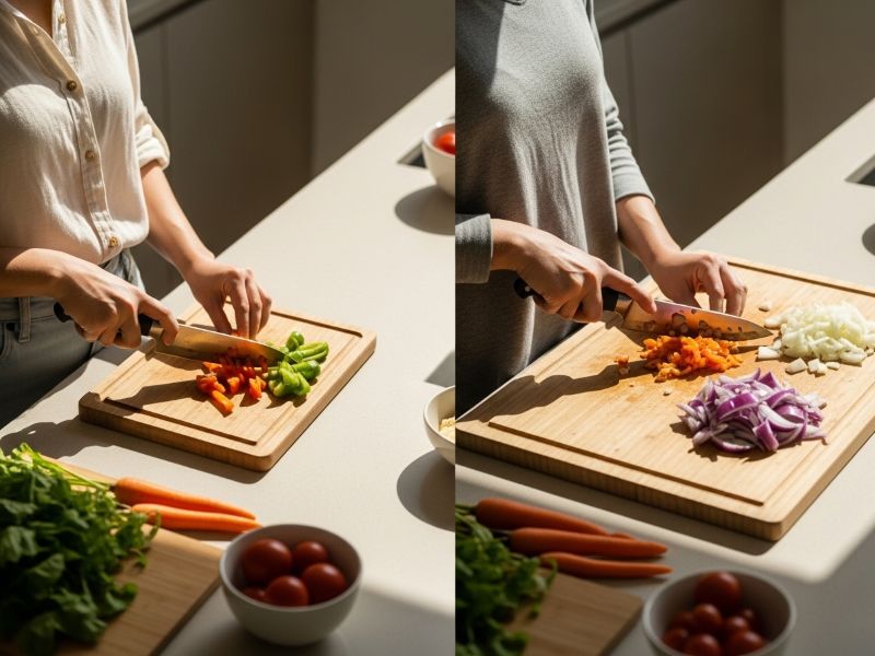 matching cutting board to cooking habits