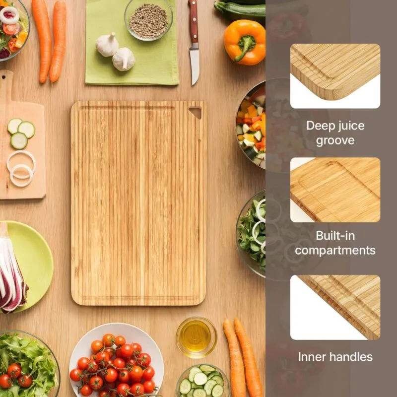 MoistureBlock Bamboo Tech Cutting Board