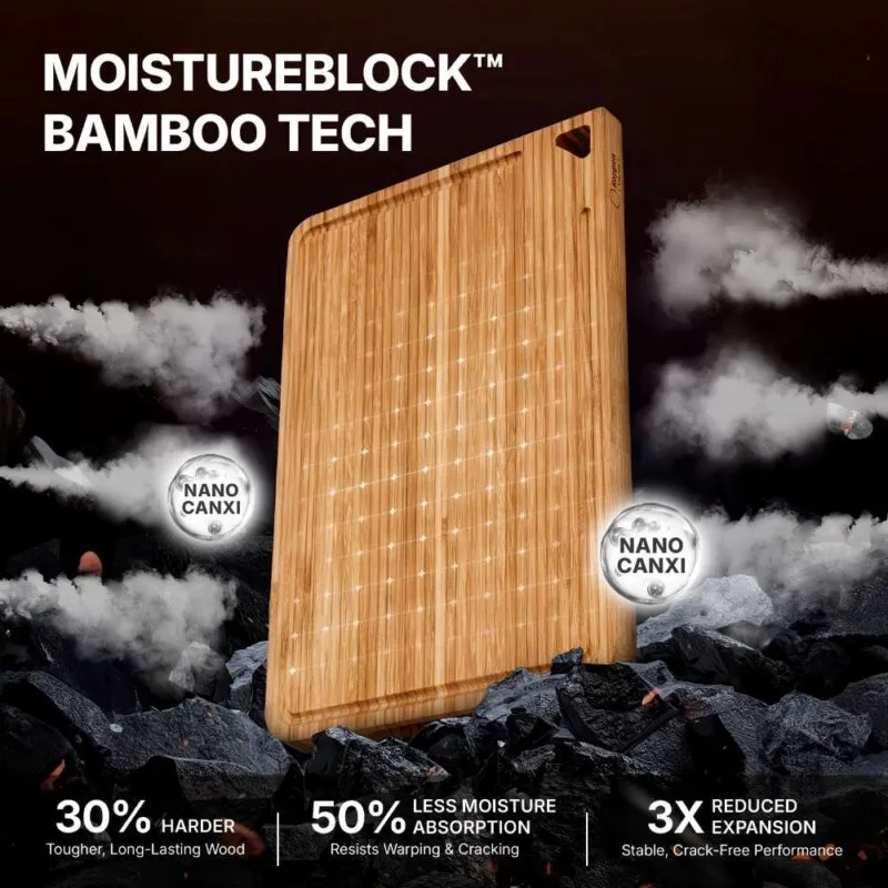 MoistureBlock Bamboo Tech Cutting Board