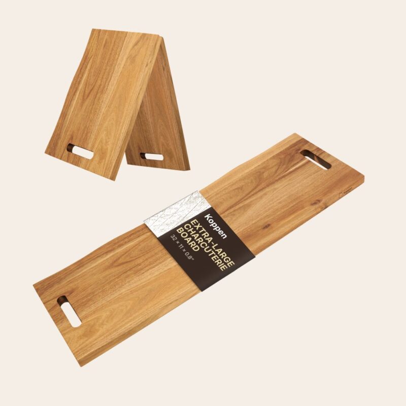 Acacia Extra Large Tray - Size 16x11x1 inch